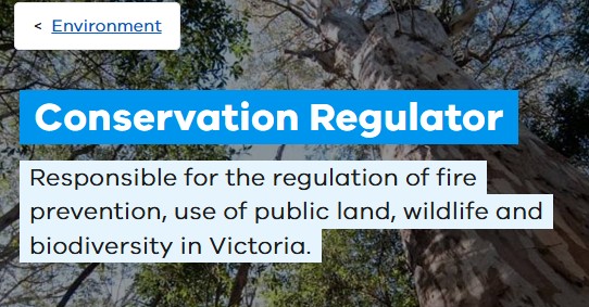 Conservation Regulator logo